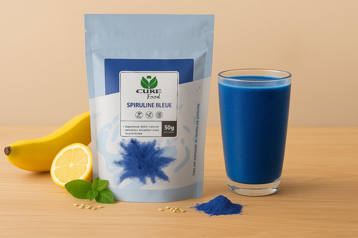 Premium CureFood - Blue Spirulina