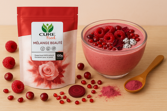 Beauty Blend con acai, rosa mosqueta y arándano para piel radiante y cabello fuerte